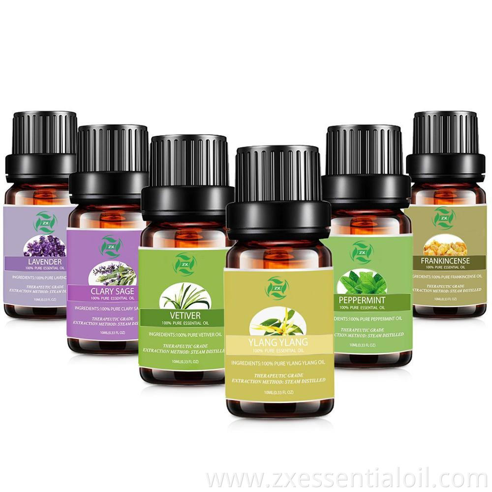 Hot Selling OEM Private Label Top Grade Relaxing Moisturizing Repairing Natural Pure Essential Oil Set